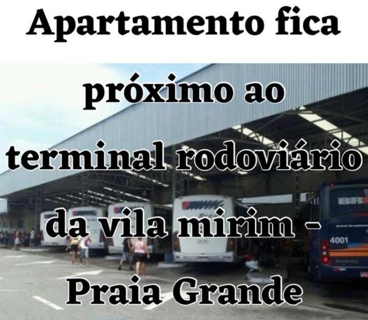 Apto A 50M Da Praia, Com Ar Condicionado, Wifi , Portaria 24H Praia Grande  Extérieur photo