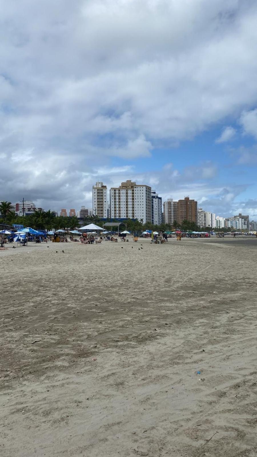 Apto A 50M Da Praia, Com Ar Condicionado, Wifi , Portaria 24H Praia Grande  Extérieur photo