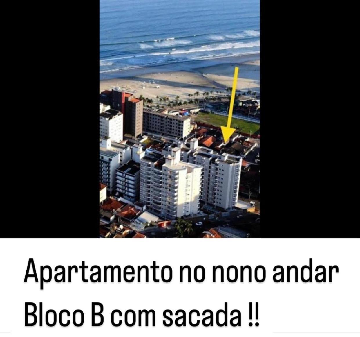 Apto A 50M Da Praia, Com Ar Condicionado, Wifi , Portaria 24H Praia Grande  Extérieur photo